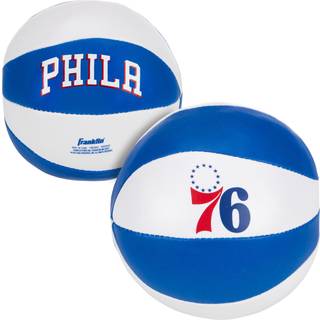 Franklin Sports NBA Philadelphia 76ers Toy Basketballs - 2 pakke børn Soft Mini Basketballs til over døren indendørs bøjler - NBA fan shop børn