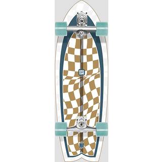"Long Island Longboards Checker 30""X9.75""X19"" Surfskate" - Uni - uni