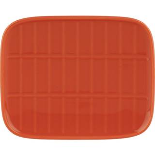 Marimekko Tiiliskivi tallerken 12x15 cm Orange