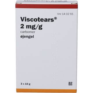 Viscotears 2 mg/g 30 g Øjengel + FRI FRAGT