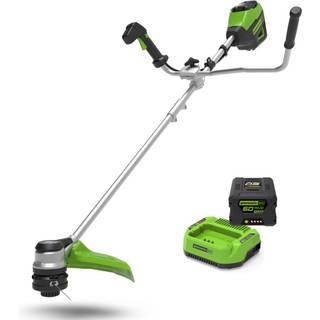 Græstrimmer Greenworks GD60BCBK4; 60 V; 1x4,0 Ah batt.
