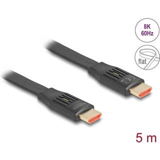 Delock High Speed HDMI kabel - Fladt - 8K / 60Hz - 5 m