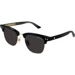 Montblanc MB0382S Asian Fit 001 52 Solbriller Mænd Guld - Gold - 52mm