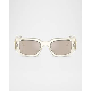 Prada PR 17WSF Asian Fit 19X30N 51 Solbriller Kvinder Gul - Beige - 51mm