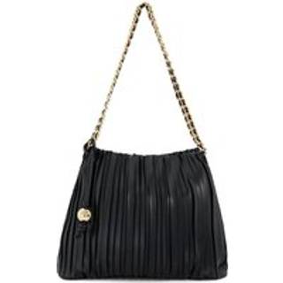 Dune London Dune London Black Dominic Large Pleated Slouch Bag