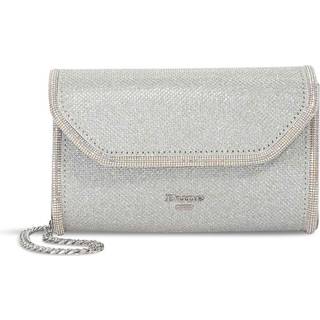 Dune London Dune London Silver Bellini Border Foldover Clutch