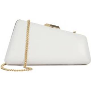 Dune London Dune London White Balancing Clutch Bag