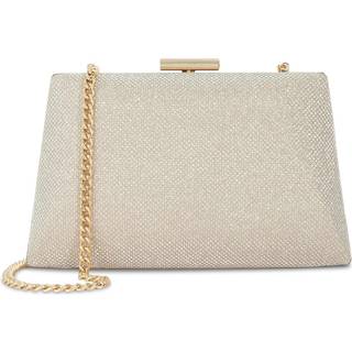 Dune London Dune London Gold Bellaria Angled Frame Clutch Bag