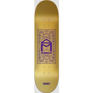 "SK8 Mafia Paisley Foil Surrey 8.25""X32"" Skateboard deck" - Uni - uni