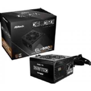 ASRock CL-550B Strømforsyning - 550 Watt - 120 mm - ATX 3.1 - 80 Plus Ja