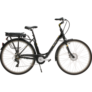 SCO E-Modern dame elcykel 7 gear 28" 10,4AH 2025 - sort (På lager i varehus)