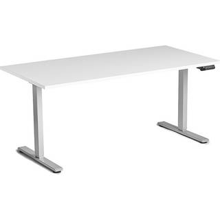 Hæve-sænkebord Ekoflex 2.0, hvid bordplade 1600x800mm