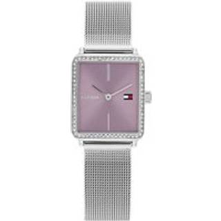 Tommy Hilfiger 1782790 Purple Dial Mesh Bracelet Watch - W95375