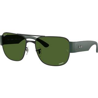 Ray - Ban Unisex RB3756CH 9269P1 Solbriller Metal Sort Grøn Firkantet Polariseret