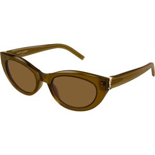 Saint Laurent SL M115 006 54 Solbriller Kvinder Brun - Brown - 54mm
