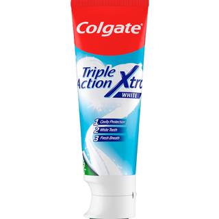 Colgate Tandpasta Triple Action Xtra White 75 ml Ståtube