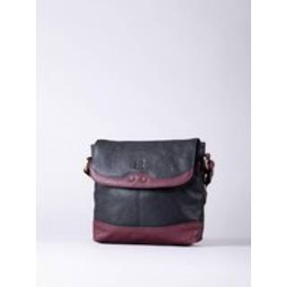 Lakeland Leather Lakeland Leather Black Hartsop Flapover Cross-Body Bag