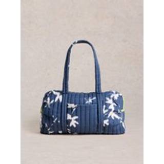 White Stuff White Stuff Blue Zoe Printed Weekender Bag