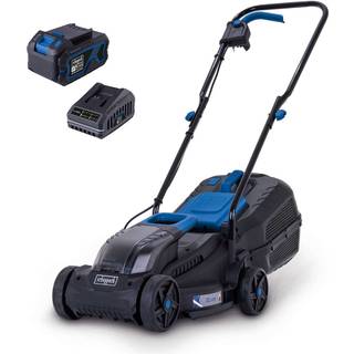 Scheppach plæneklipper BC-MP320-X-SET L, 32 cm 5911413403, m/lader & batteri