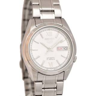 Seiko 5 Automatic Silver Dial Stainless Steel Strap Men's Watch SNKL51K1