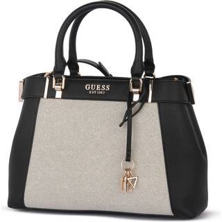Guess Guess Canvas Anadela Compartment Satchel Bag