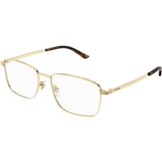 Gucci Mand GG1882O 002 Optiske stel Metal Guld Transparent Firkantet