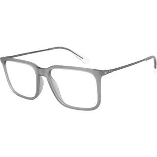 Armani Exchange AX3119F Asian Fit 8363 55 Briller Mænd Grå - Opaque Grey - 55mm