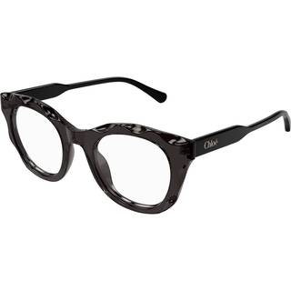 Chloé Kvinde Chloé CH0296O 001 Optiske stel Acetat Grå Transparent Rund