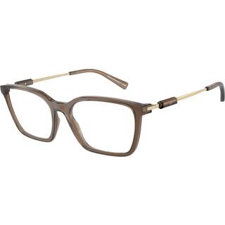 Armani Exchange AX3113F Asian Fit 8349 54 Briller Kvinder Brun - Transparent Dark Brown - 54mm