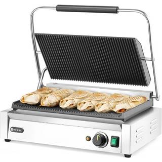 Xl panini kontaktgrill, 2700w, 230v, ribbet grillflade