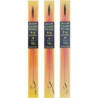 Carp Rigs T-6 Barbed