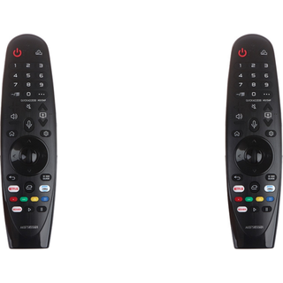 LG Smart TV Universalfjernbetjening med Direkte Netflix & Prime Adgang - 2 stk