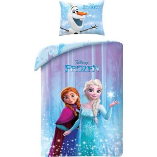 Disney Frost Sengetøj med Elsa, Anna & Olaf