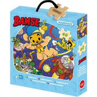 Kärnan Træpuslespil Bamse Rumtema 40 Brikker