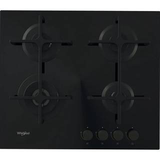 Whirlpool AKT 627/NB1 Sort Indbygget 59 cm Gaskomfur 4 zone(s)