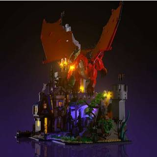Light My Bricks Dungeons & Dragons: Den Røde Drages Fortælling lyskit