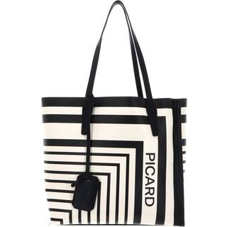 Picard Brasilia Shopper taske sort/hvid
