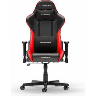DXRacer FORMULA L Gamerstol - PVC Læder - Sort/Rød
