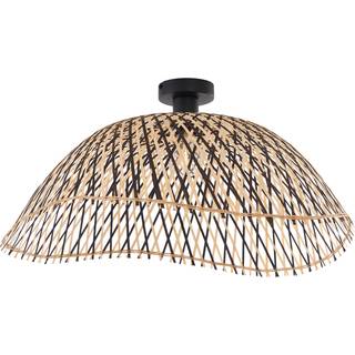 Art Deco loftslampe sort bambus 60 cm - Alka