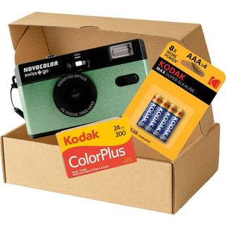 Novocolor 35mm Kompaktkamera grøn