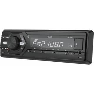 GAS MAD M100-BT, bilstereo med Bluetooth, AUX, USB og 2 par lavniveau