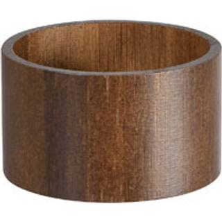 DUNI LED Mini lysestage Bamboo Brun 3,3 x 5,7 cm (206434)