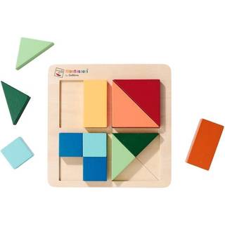 Eichhorn: Montessori trælegetøj, 13 dele - Former og figurer