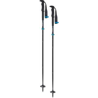 Komperdell FX Lite Carbon Vario Approach Compact Trekkingstave størrelse 105-125 cm farve blue