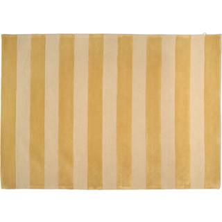 Classic Collection Tæppe Stripe Boucle Gul 170x230 cm