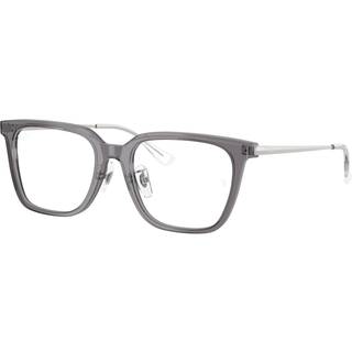 Ray-Ban RX5442D Asian Fit 8268 52 Briller Mænd Krystalklar - Transparent Grey - 52mm
