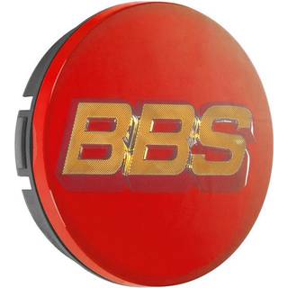BBS centerkapsel ø56 gold/rød (56.24.100)