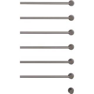 Vola T39 håndklædetørre med 6 tværstænger - Børstet krom