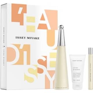Issey Miyake Parfumer til kvinder L'Eau d'Issey Gavesæt Eau de Toilette Spray 100 ml + Rejsespray 10 ml + Body Lotion 50 ml 1 Stk. (623,00 kr / 1 stk.) - 1 Stk.