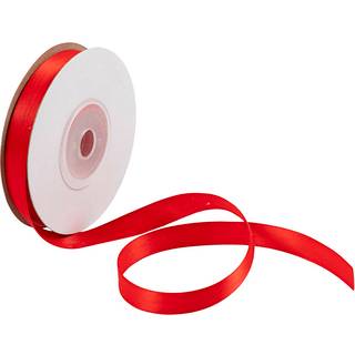Rødt Satinbånd 10 mm x 10 m - Elegant til Dekoration